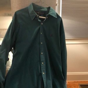 Ralph Lauren POLO long sleeved dress shirt.